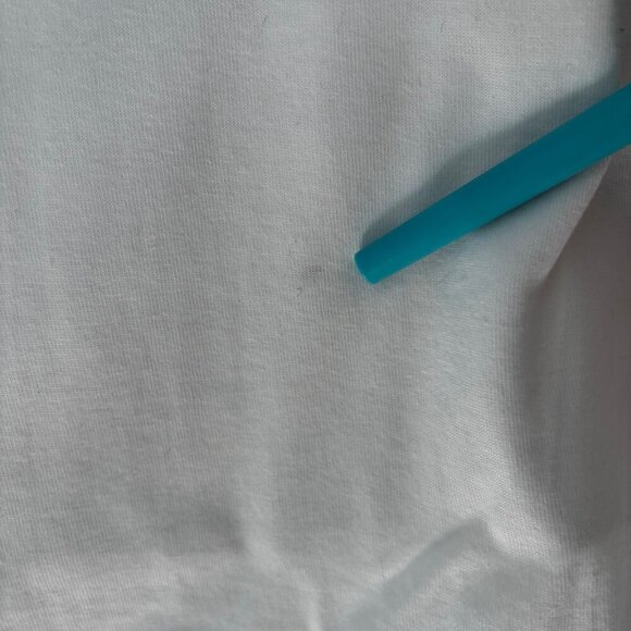 Stranger Things Baseball Tee Size Medium Arcade Cotton Netflix White Black - Picture 5 of 5